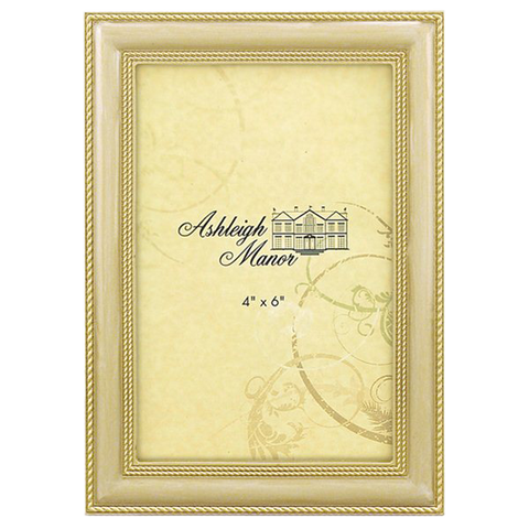 4 x 6 Gold Enamel Picture Frame