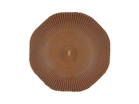 Eternity Brown Gold Charger