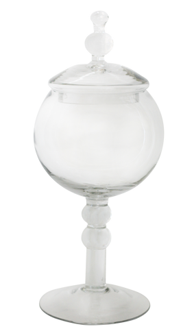 16" Glass Apothecary Jar