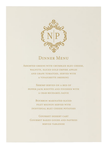 Betsy White Love Logo #13 Menu