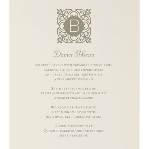 Betsy White Love Logo #20 Menu