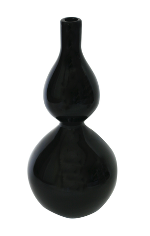 Black Silhouette Vase