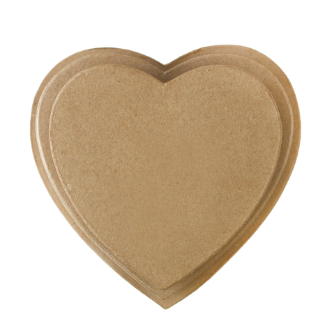 Stack of Hearts Paper Mache Boxes