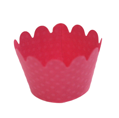 Hollywood Pink Mini Cupcake Wrappers