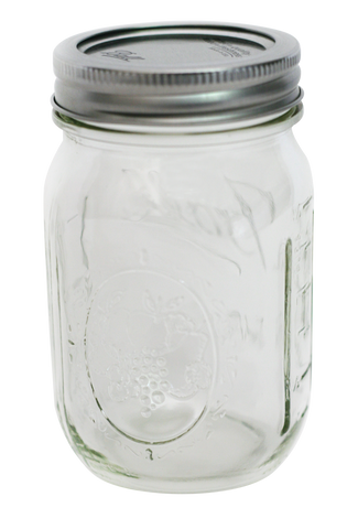 Regular Mouth Mason Jars, 16 oz.