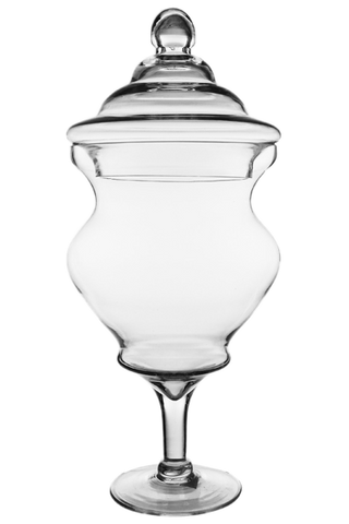 23" Glass Apothecary Jar