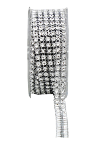 7/16" Diamond Rhinestone Ribbon