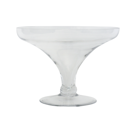 Large Glass Martini Bowl