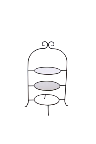 Rod Iron Plate Holder