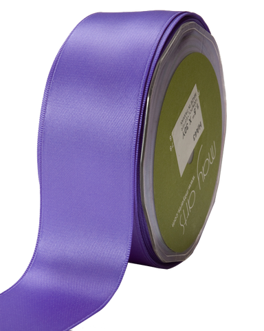 1.5" Light Purple Double Faced Satin Ribbon