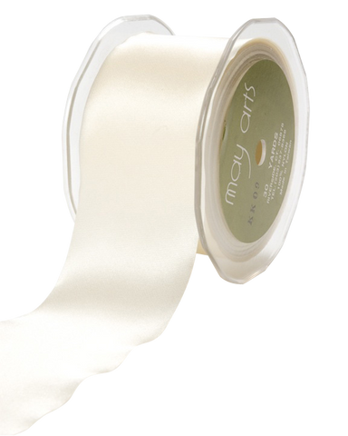 2" Ivory Satin Ribbon
