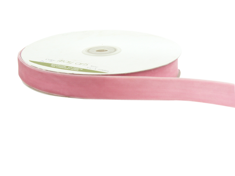 3/4" Pink Velvet Ribbon
