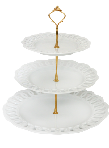 Porcelain Tidbit Tray