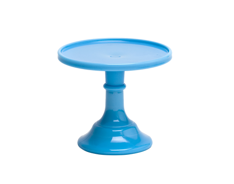 6" Bonnie Blue Pedestal Cake Plate