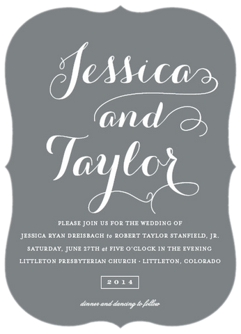 Minted Just Lovely Invitation