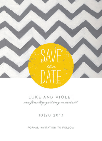 Minted My Sunshine Save the Date