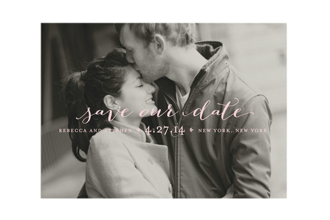 Minted Meet in the Middle Save the Date