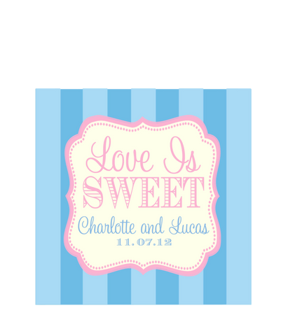 Personalized Treat Bag Stickers