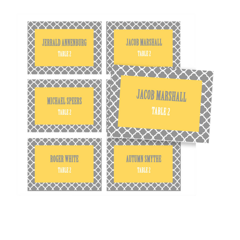 Custom Printed Escort Tags