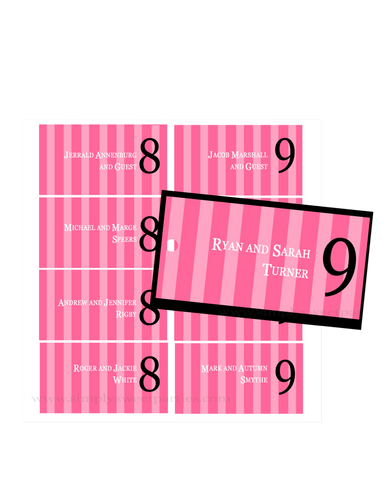 Custom Printed Escort Tags