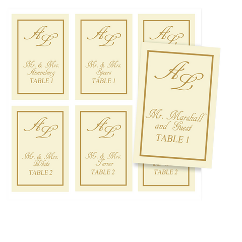 Custom Printed Escort Tags