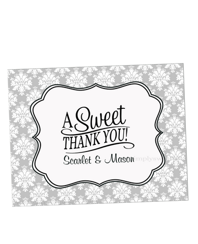 Dessert Table Sign