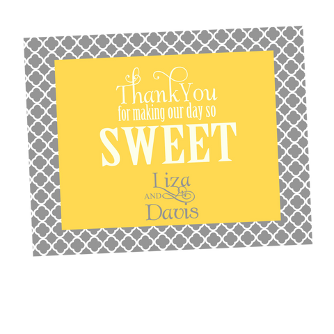 Dessert Table Sign