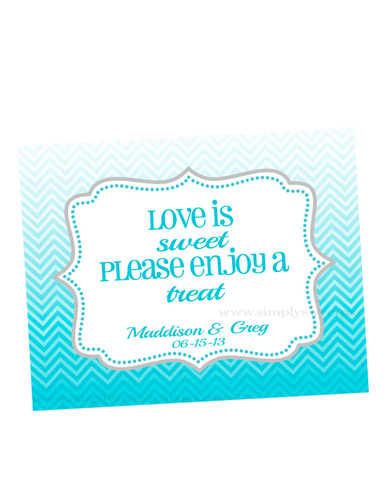 Dessert Table Sign