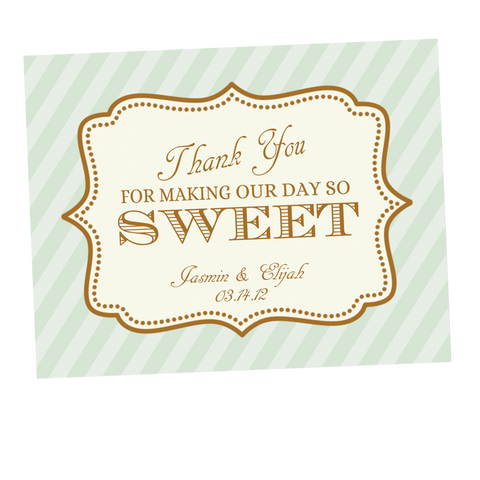 Dessert Table Sign
