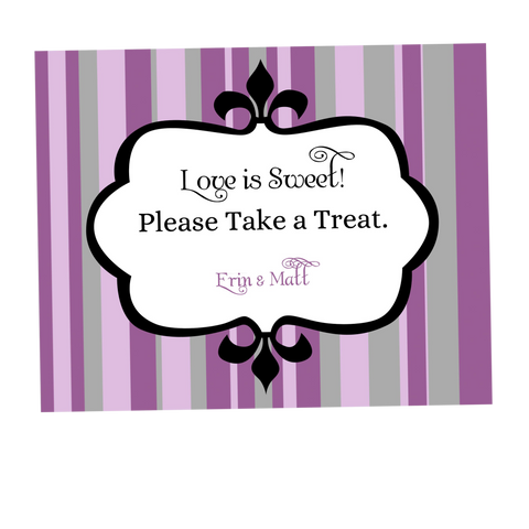 Desert Table Sign