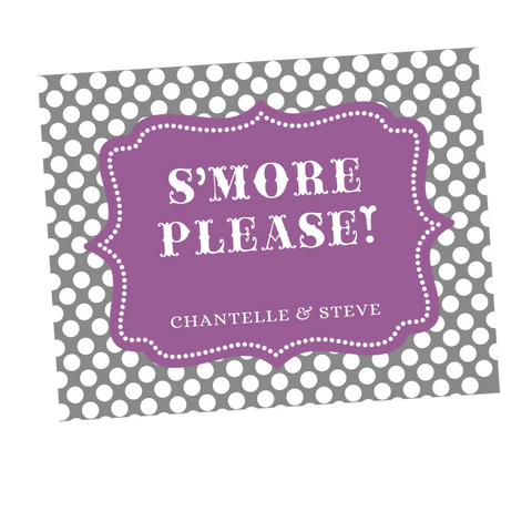 Dessert Table Sign