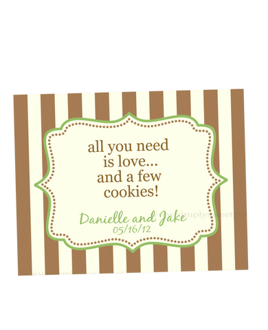 Dessert Table Sign