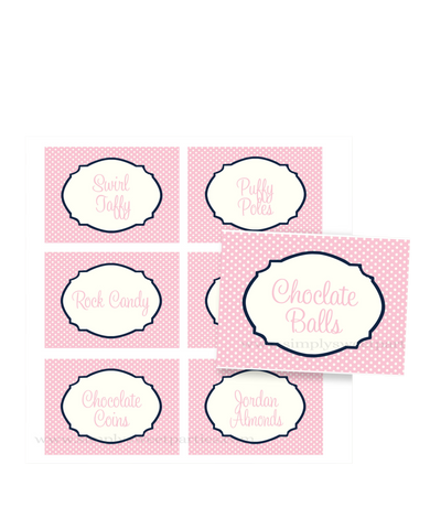 Custom Candy Labels
