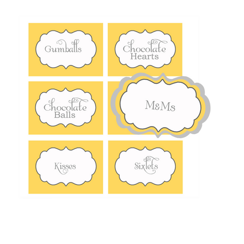 Custom Candy Labels