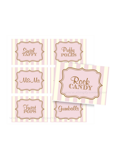 Custom Candy Labels
