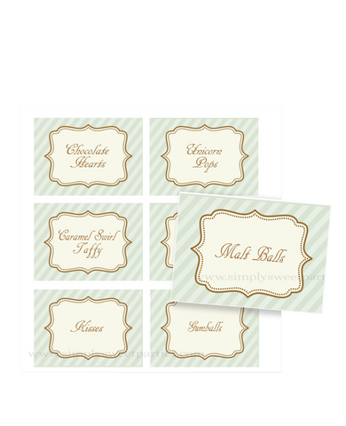 Custom Candy Labels