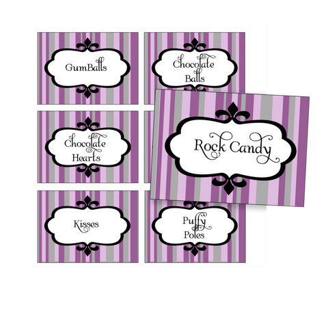 Custom Candy Labels