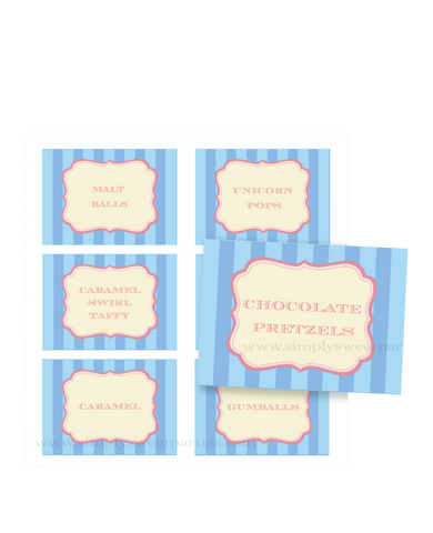Custom Candy Labels