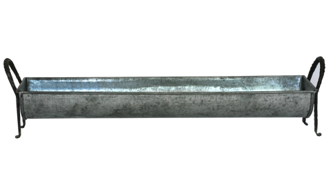 Galvanized Baguette Tray