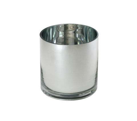 Mirrored Glass Cylinder