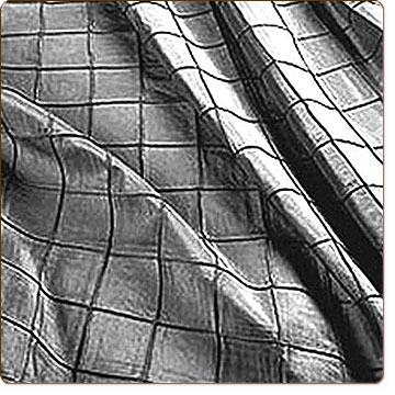 Pewter Pintuck Table Linen