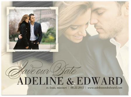 Wedding Paper Divas Opaque Dream Save the Date