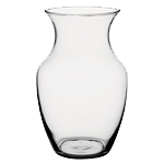 Clear Glass Rose Vase