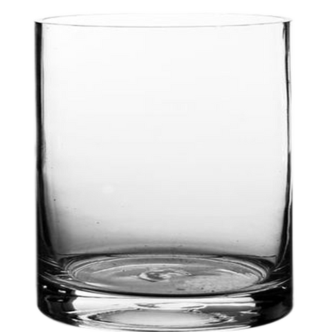 4" Glass Cylinder Vase